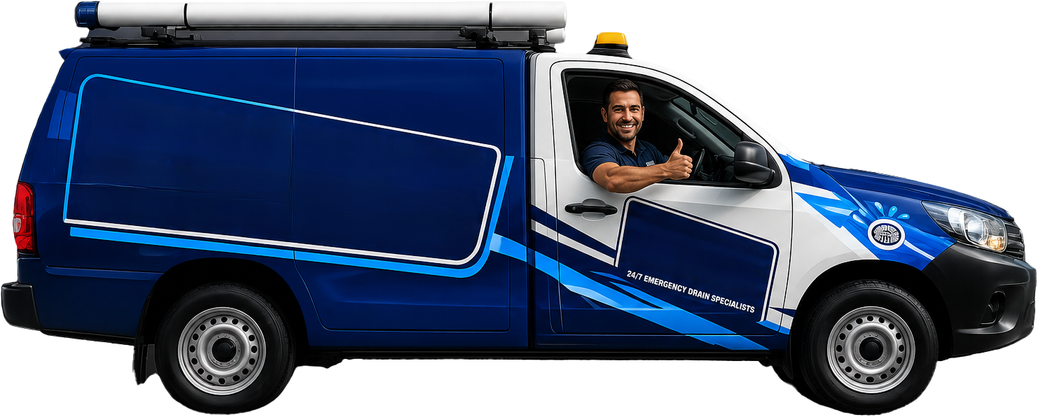 North Sydney Blocked Drains service van